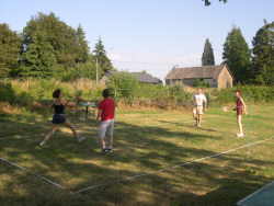  The ground of Badminton