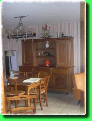 Living-room of cottage 'la Grange'
